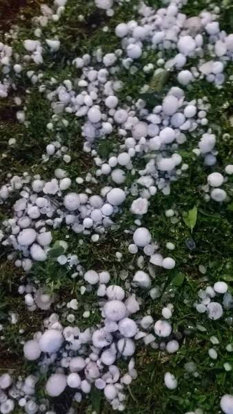 Três municípios decretarão situação de emergência após chuvas de granizo no Extremo Sul — foto 2