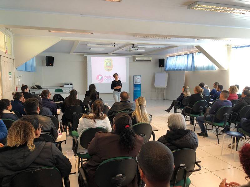 Violência doméstica é assunto de palestra no HSJosé — foto 2
