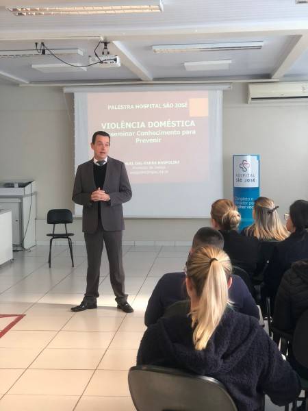 Violência doméstica é assunto de palestra no HSJosé — foto 8