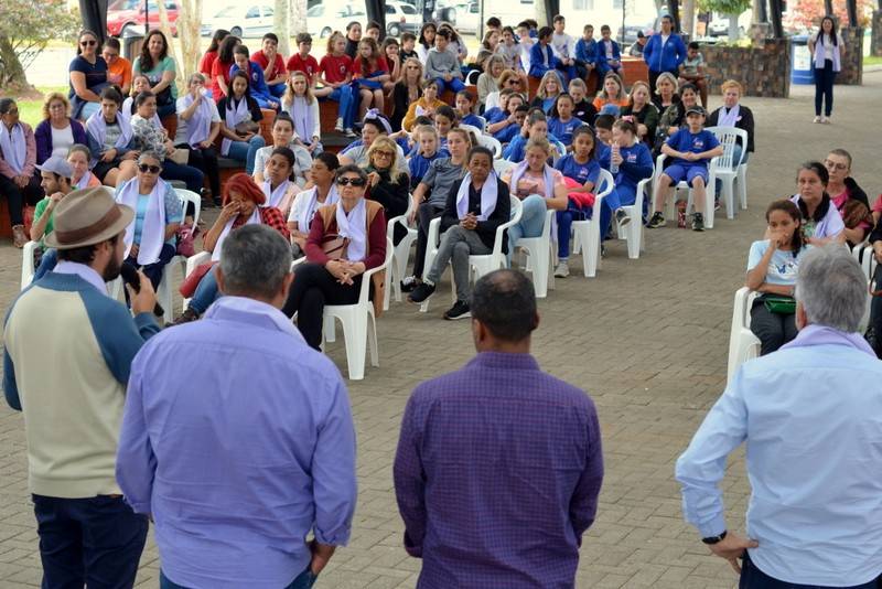Agosto Lilás: palestra busca a conscientização e o combate a violência contra a mulher — foto 1