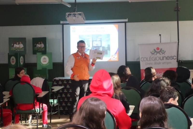 Colégio Unesc passa a receber o programa Defesa Civil na Escola — foto 2