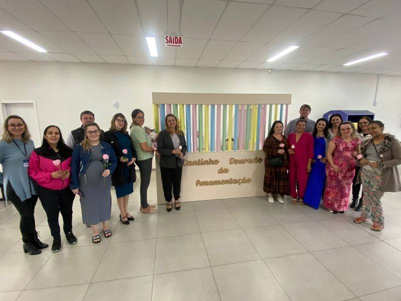 Içara inaugura Cantinho Dourado da Amamentação no Paço Municipal — foto 2