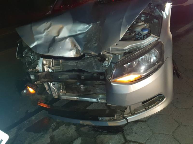 Policial militar fica ferido em acidente em Braço do Norte — foto 1