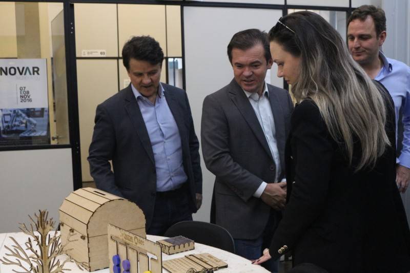 Comitiva do Ministério de Minas e Energia visita Colégio e Centro Tecnológico da Satc — foto 4