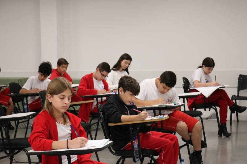 Prêmio Acic de Matemática: estudantes avaliam prova da segunda etapa como difícil — foto 1