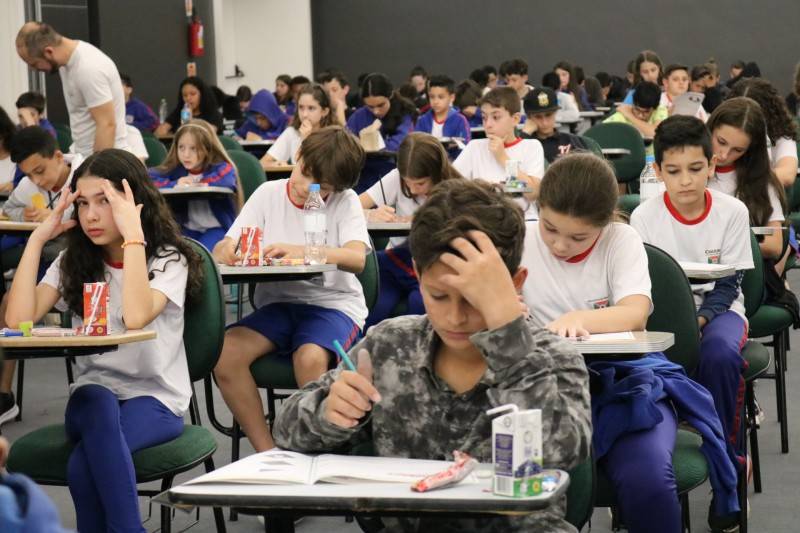 Prêmio Acic de Matemática: estudantes avaliam prova da segunda etapa como difícil — foto 2