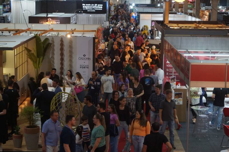 Com cinco metros de largura, túnel de LED será atração na CasaPronta em Criciúma — foto 2