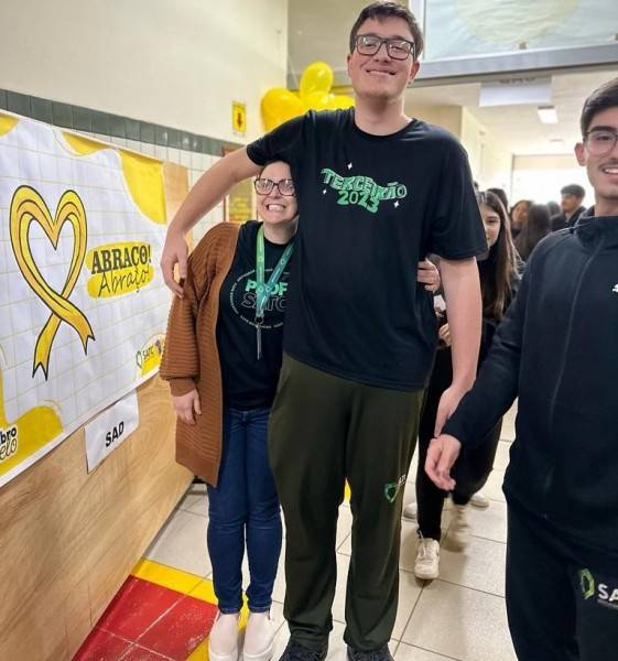 Setembro Amarelo leva conscientização sobre a vida aos alunos do Colégio Satc — foto 1