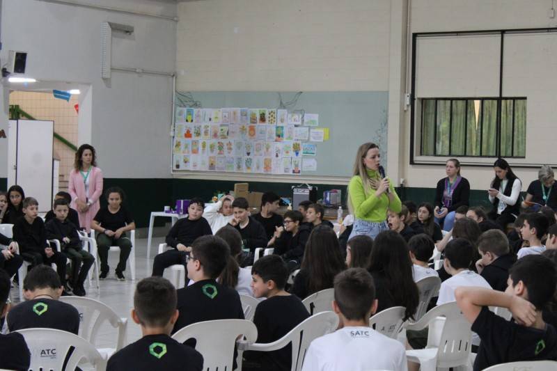 Setembro Amarelo leva conscientização sobre a vida aos alunos do Colégio Satc — foto 3