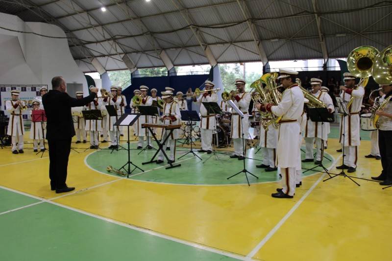 Festival de Bandas reúne 500 músicos na Satc — foto 1