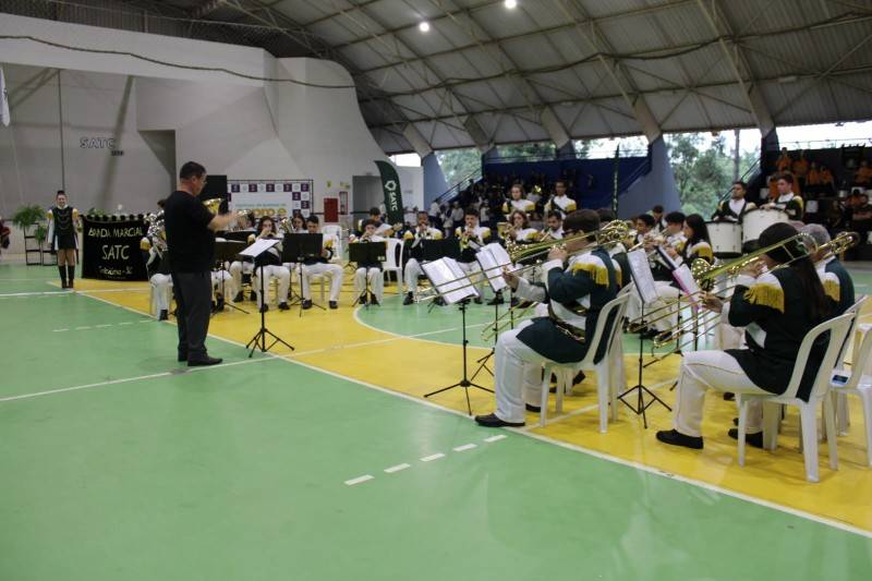 Festival de Bandas reúne 500 músicos na Satc — foto 3