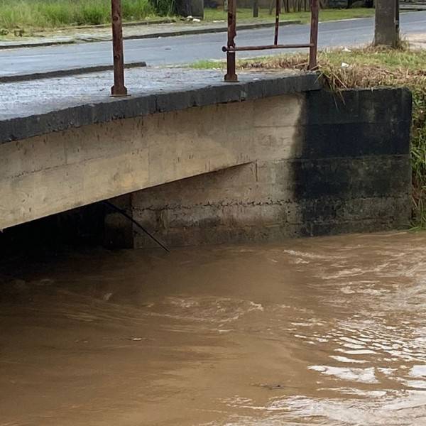 Estradas são bloqueadas em Içara por causa das chuvas — foto 1