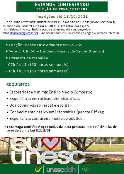 Vagas de emprego no Sul de Santa Catarina — foto 1
