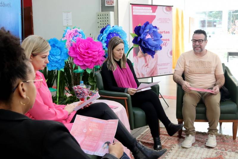 Outubro Rosa: Campus da Unesc conta com ações especiais voltadas ao cuidado com a saúde — foto 1