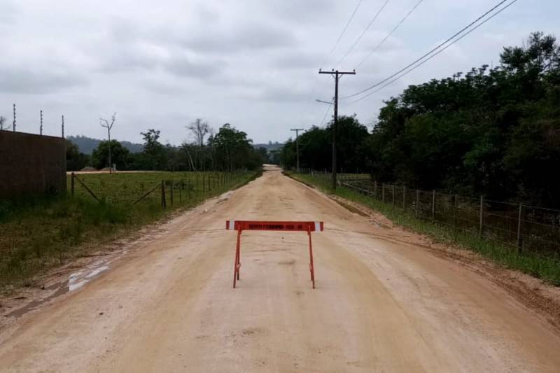 Após chuva persistente, pontos de interdições em vias exige atenção dos condutores em Morro da Fumaça — foto 1
