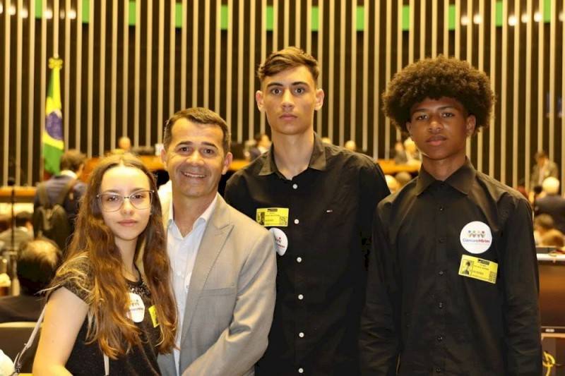 Vereadores da Câmara Mirim de Criciúma conquistam recursos em Brasília — foto 1