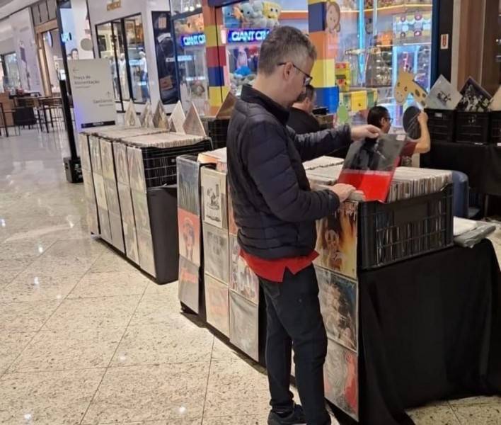 Feira de Vinil é realizada neste fim de semana no Nações Shopping — foto 1