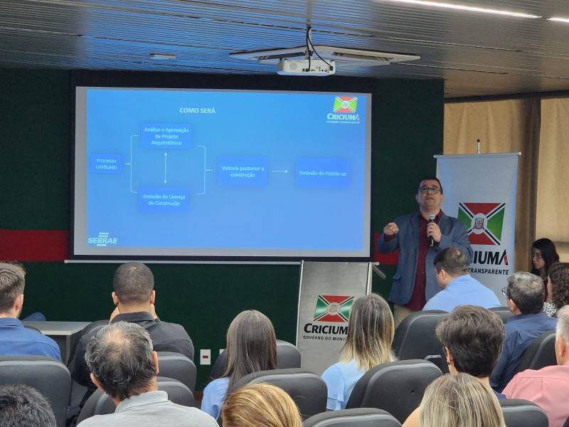 Projeto Análise Simplificado é lançado pela Prefeitura de Criciúma — foto 1