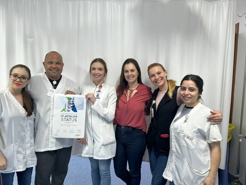 Hospital São José recebe reconhecimento internacional pelo Protocolo de AVC — foto 2