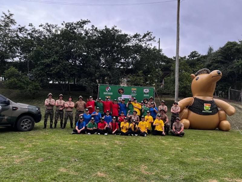 Com apoio do Setor Carbonífero, ocorre o primeiro acampamento dos Protetores Ambientais — foto 1