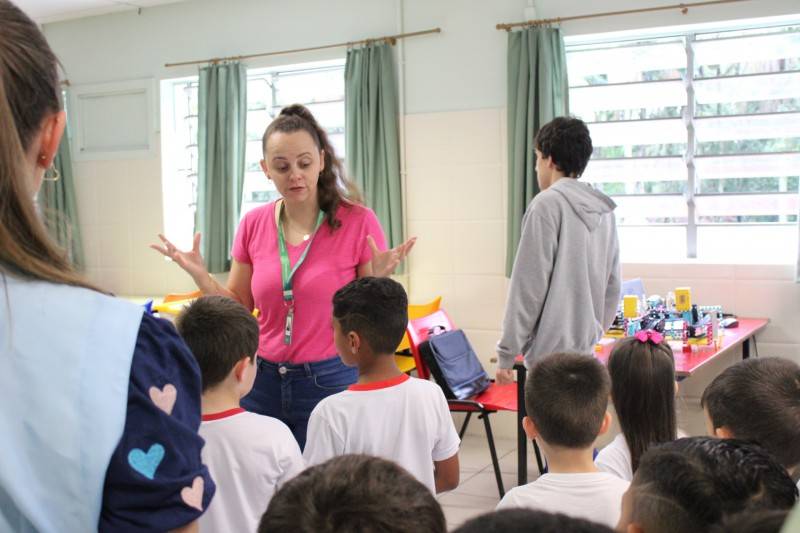 CEI de Criciúma realiza visita aos laboratórios da Satc — foto 3