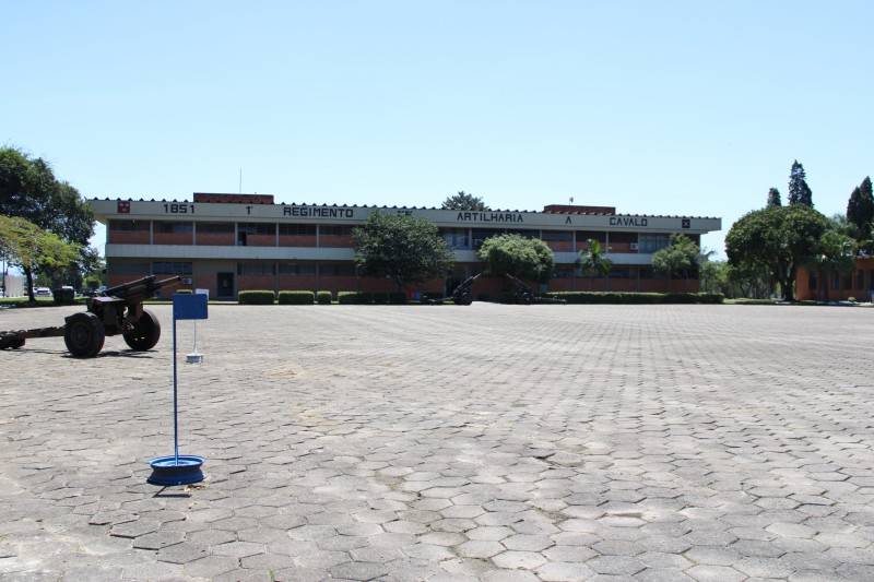 Bateria Histórica de Cerimonial General Florimar Campello é inaugurada pelo 28º GAC — foto 1
