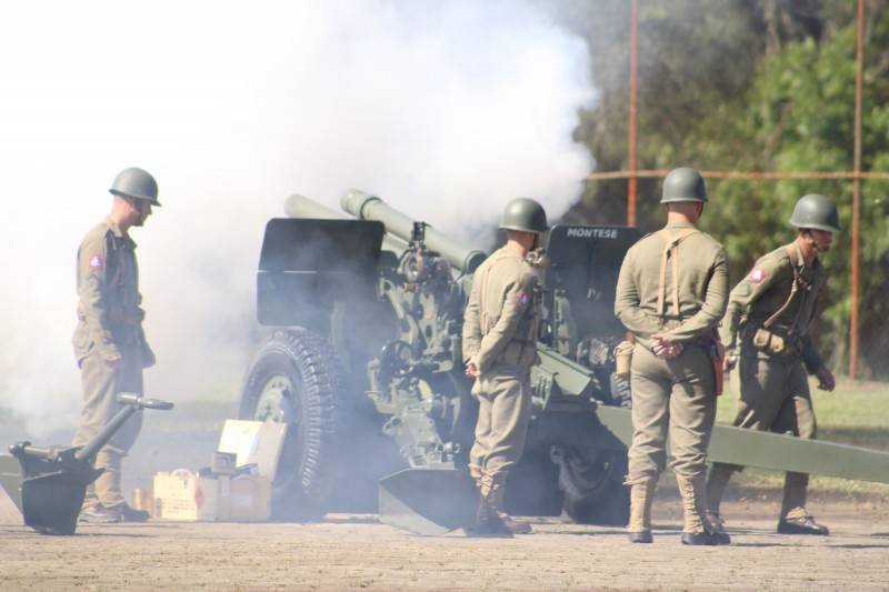 Bateria Histórica de Cerimonial General Florimar Campello é inaugurada pelo 28º GAC — foto 24