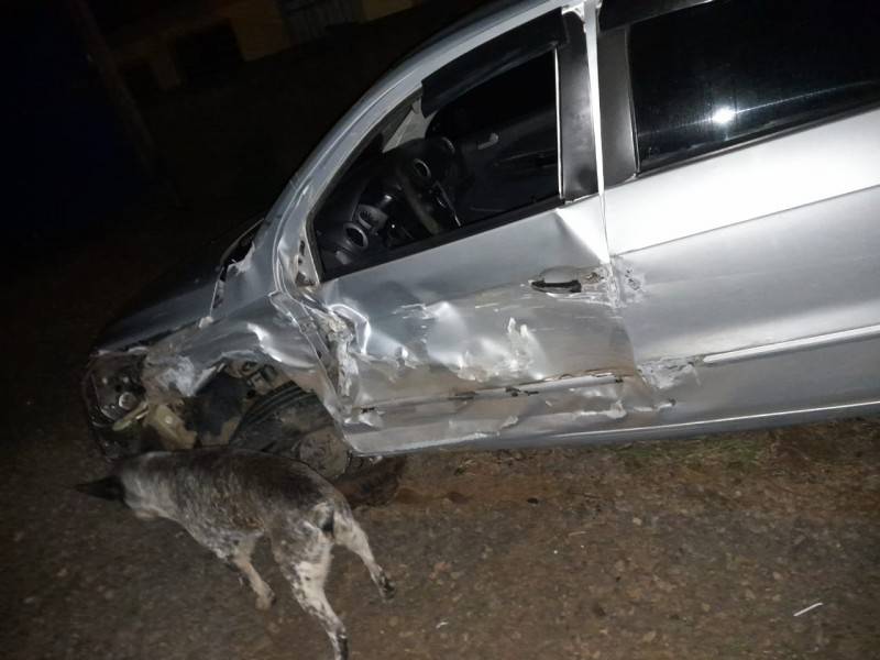 Motorista embriagado ultrapassa em lugar proibido e colide frontalmente contra carro de Morro Grande na SC-390 — foto 2