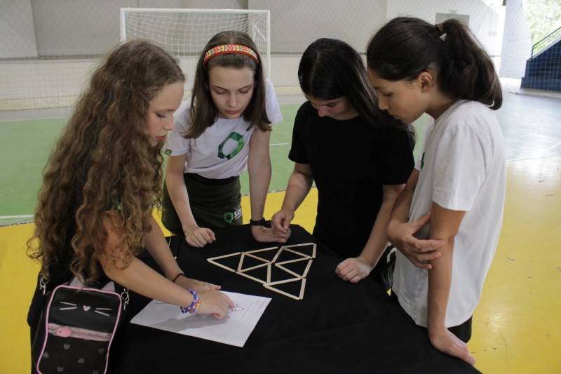 Alunos do Colégio Satc participam de acolhida para o Ensino Fundamental 2 — foto 13