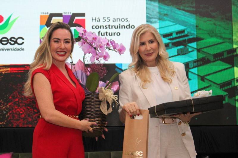 Presidente do Lide Mulher, Larissa Linhares compartilha inspirações sobre empreendedorismo na Unesc — foto 6