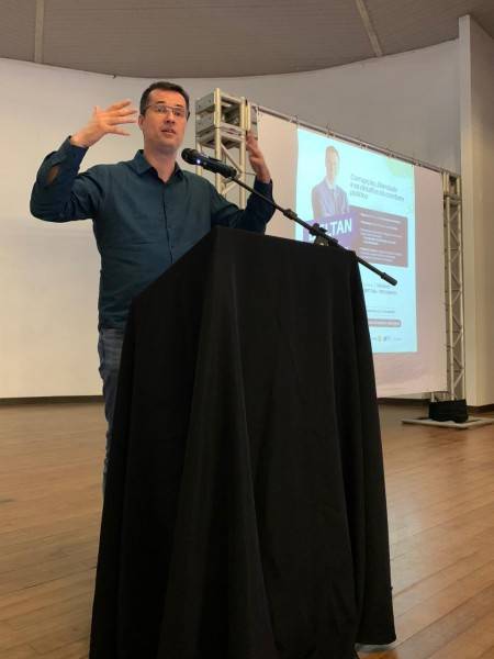 Dallagnol fala sobre corrupção e liberdade durante palestra em Criciúma — foto 2
