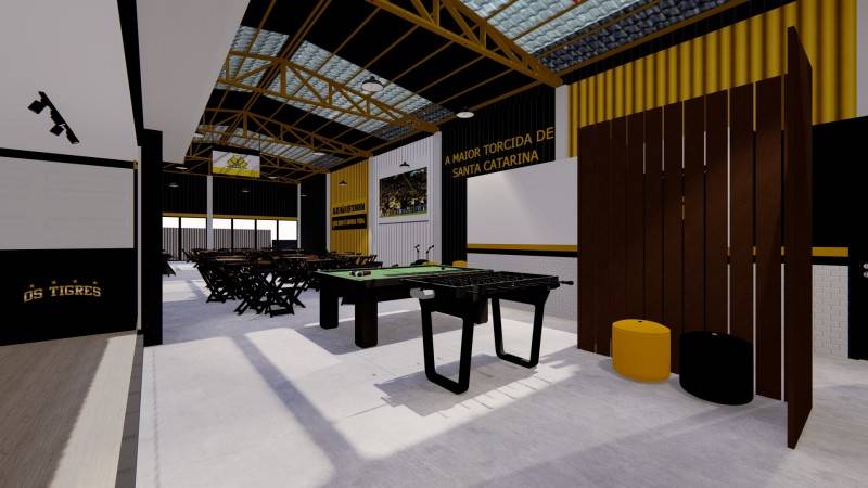 Torcida Os Tigres lança projeto da nova sede e busca patrocinadores para apoiar segunda casa carvoeira — foto 1