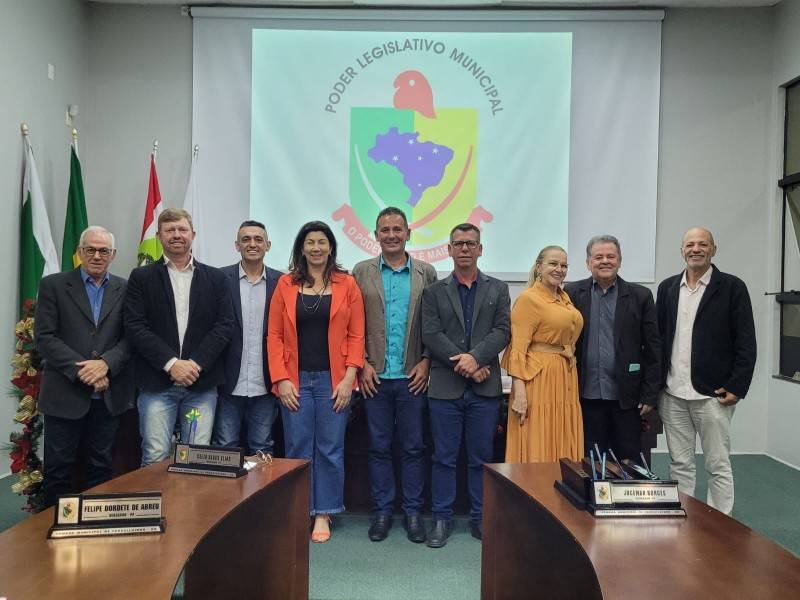 Idelci Francisco Rampinelli é eleito presidente da Câmara de Forquilhinha — foto 3