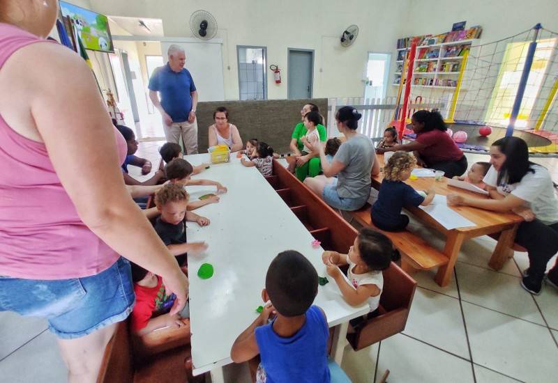 Colônia de Férias de Nova Veneza estimula o aprendizado das crianças — foto 1