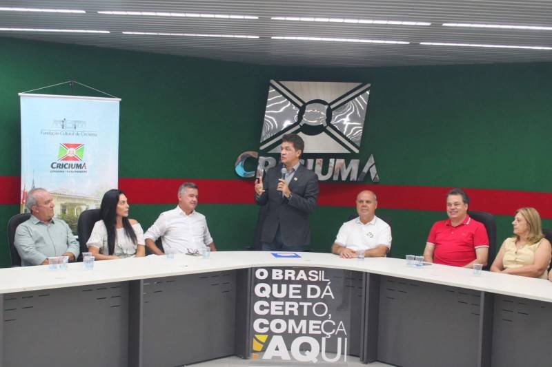 Marcos Mendonça é empossado presidente da Fundação Cultural de Criciúma — foto 2