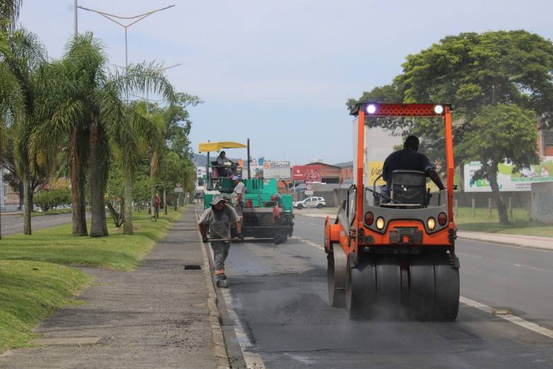 Prefeitura de Criciúma inicia obras de revitalização da avenida Centenário — foto 2