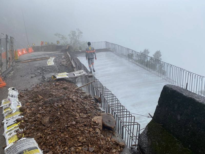 Serra do Rio do Rastro terá 'novo mirante' com conclusão de obra de estabilização de encosta — foto 1