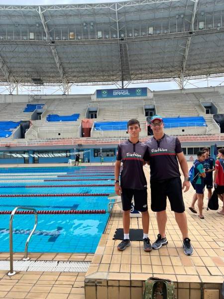 Triatleta e técnico da S.R.Mampituba/FME Criciúma participam de Training Camp da Seleção Brasileira — foto 1