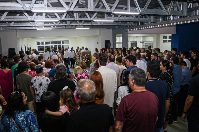Nova Veneza inaugura Centro Educacional Rosa Maccarini Spillere — foto 1