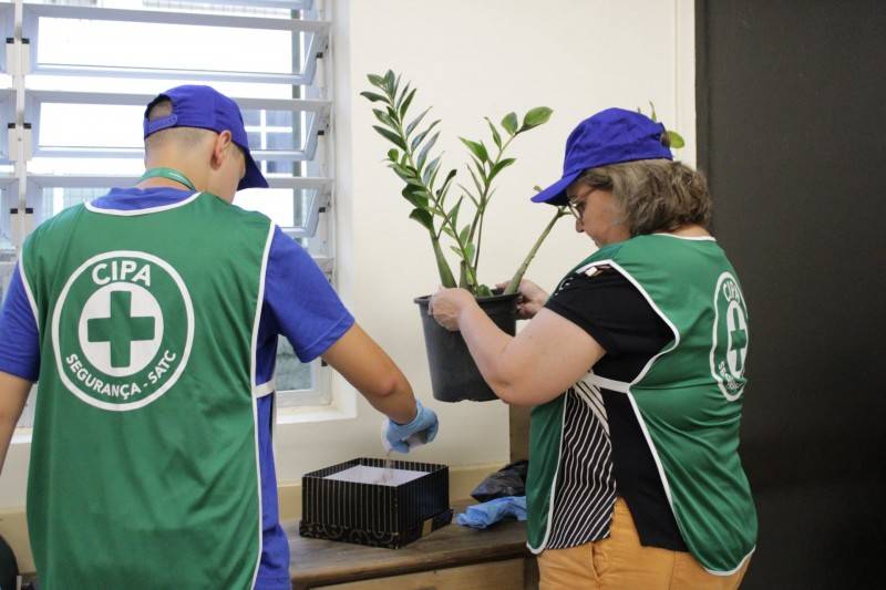 Comissão Interna de Prevenção de Acidentes realiza inspeção em setores da Satc — foto 2