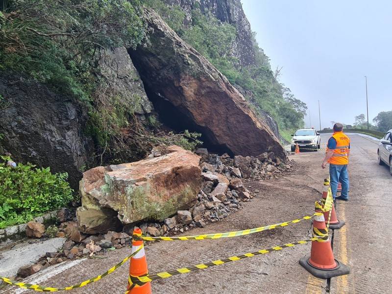 Vistoria na Serra do Rio do Rastro aponta risco de novos deslizamentos — foto 4