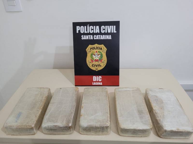 Polícia Civil apreende tabletes de crack avaliados em R$ 255 mil — foto 1