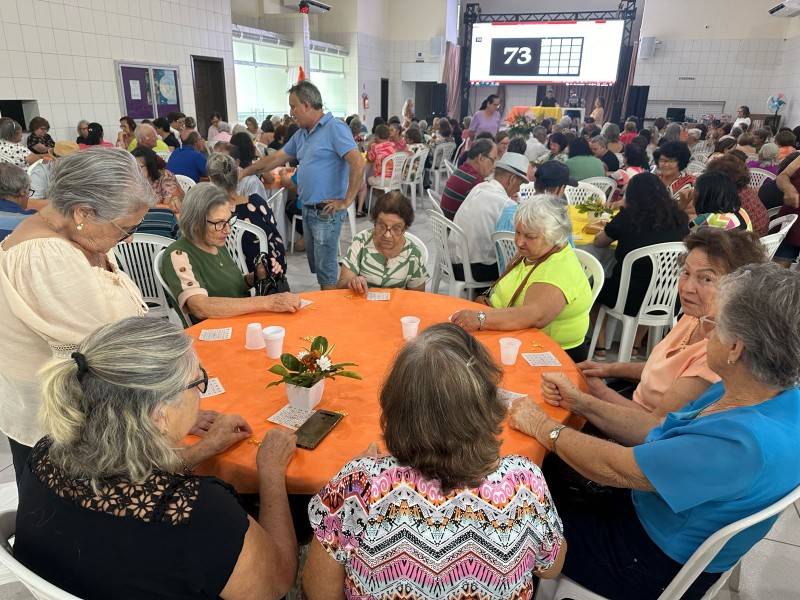 Tarde de bingo em Cocal do Sul marca a volta das atividades dos grupos de mães e idosos — foto 2