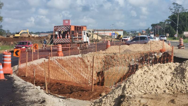 Desvio no trânsito será realizado em obras de duplicação na SC-445 em Içara; veja como fica — foto 9