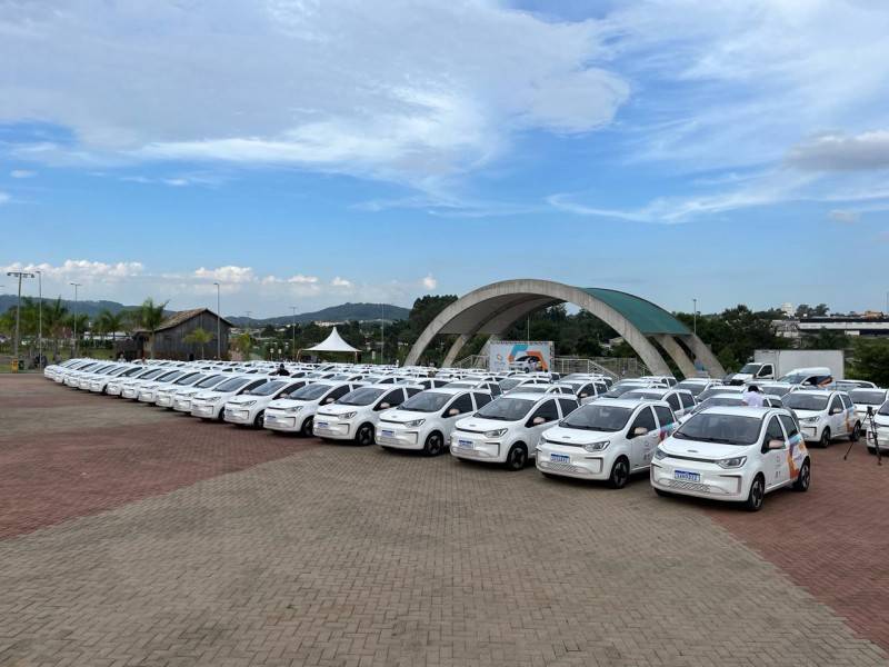 Criciúma recebe 100 carros e passa a ter a maior frota de veículos elétricos do país — foto 9