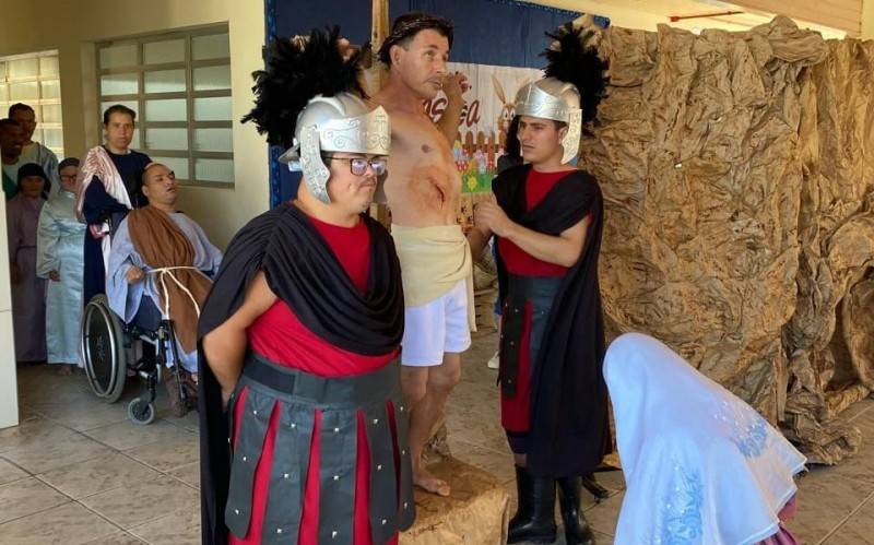Com programação especial, escolas de Morro da Fumaça resgatam verdadeiro significado da Páscoa — foto 2