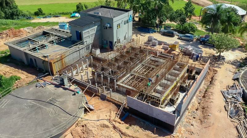 Nova estação da Casan vai dobrar a vazão de água em Braço do Norte — foto 1