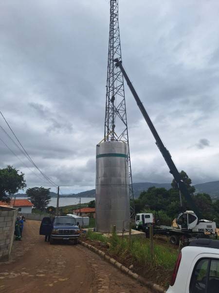 Casan beneficia moradores com novo reservatório em Pescaria Brava — foto 1