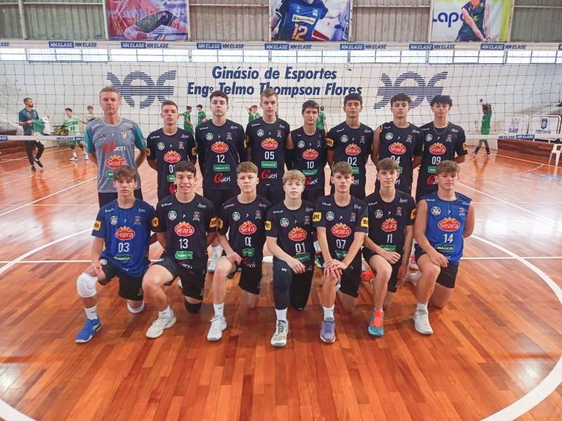 Com 100% de aproveitamento, Vôlei de Forquilhinha conquista a primeira etapa da Liga — foto 2
