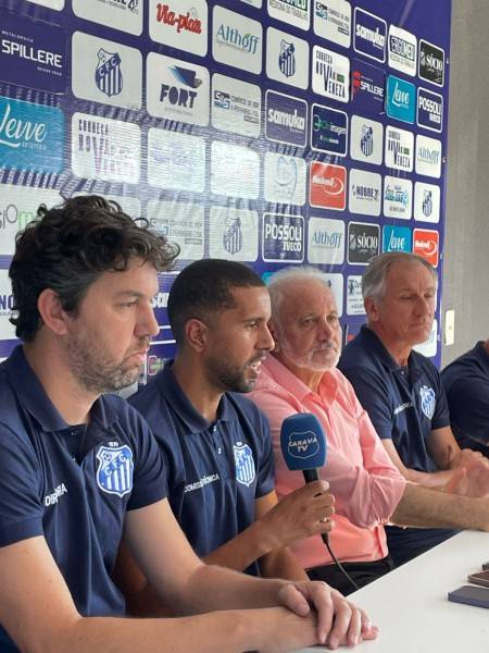 Luís Carlos Cruz e Sérgio Dória são apresentados na Montanha — foto 1